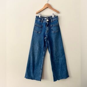 Zara Girls Size 10 Front Pocket Jeans